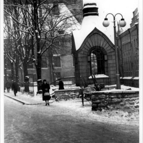 Часовня на Зеленом рынке. Фото шестидесятых годов.