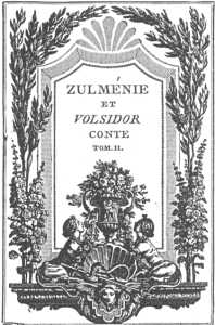 Заглавный лист Клемана Пьера Марилье (1776). Cтиль рококо.