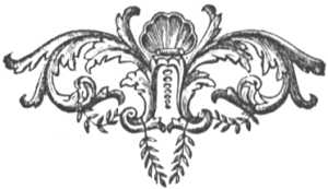 Французская виньетка. Стиль рококо (1715).