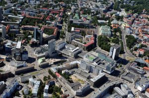 Таллин. Сити. Гостиница "Виру". Tallinn. City.