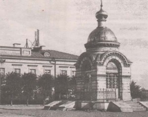 Богоявленская часовня на Русском рынке.
