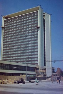 Гостиница "Виру". Строительство