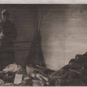 Оружие и элементы обмундирования эстонской армии, изъятые у участников восстания.