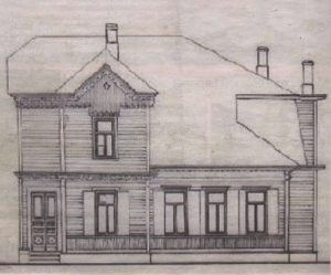 ...и на обмерном чертеже 1947 года.