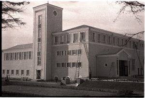 Коплиский народный дом непосредственно перед открытием — осенью 1937 года.