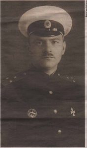 Офицер подводного плавания Василий Алексеевич Меркушев.