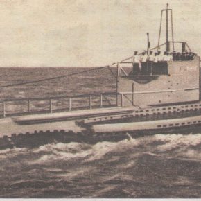 Подводная лодка «Лембит». Почтовая открытка 1937 года.