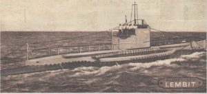 Подводная лодка «Лембит». Почтовая открытка 1937 года.