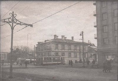 Пересечение бульвара Эстония, Пярнуского шоссе и улицы Татари, каким оно было восемьдесят лет назад. ...