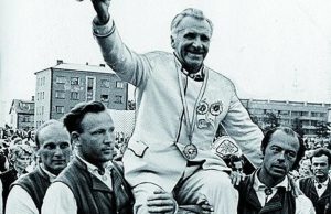 Улло Тооми в дни Всеобщего праздника танца 1973 года.