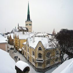 В гостях у Старого Тоомаса. Таллин. Нижний город.